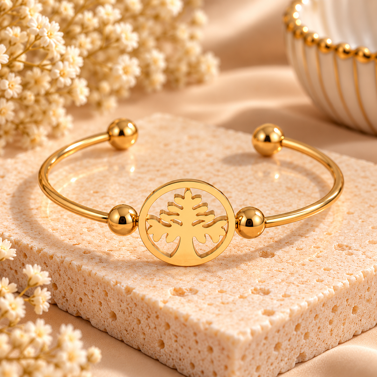 Tree of Life Bangle – Gold perfume by Mehervaan