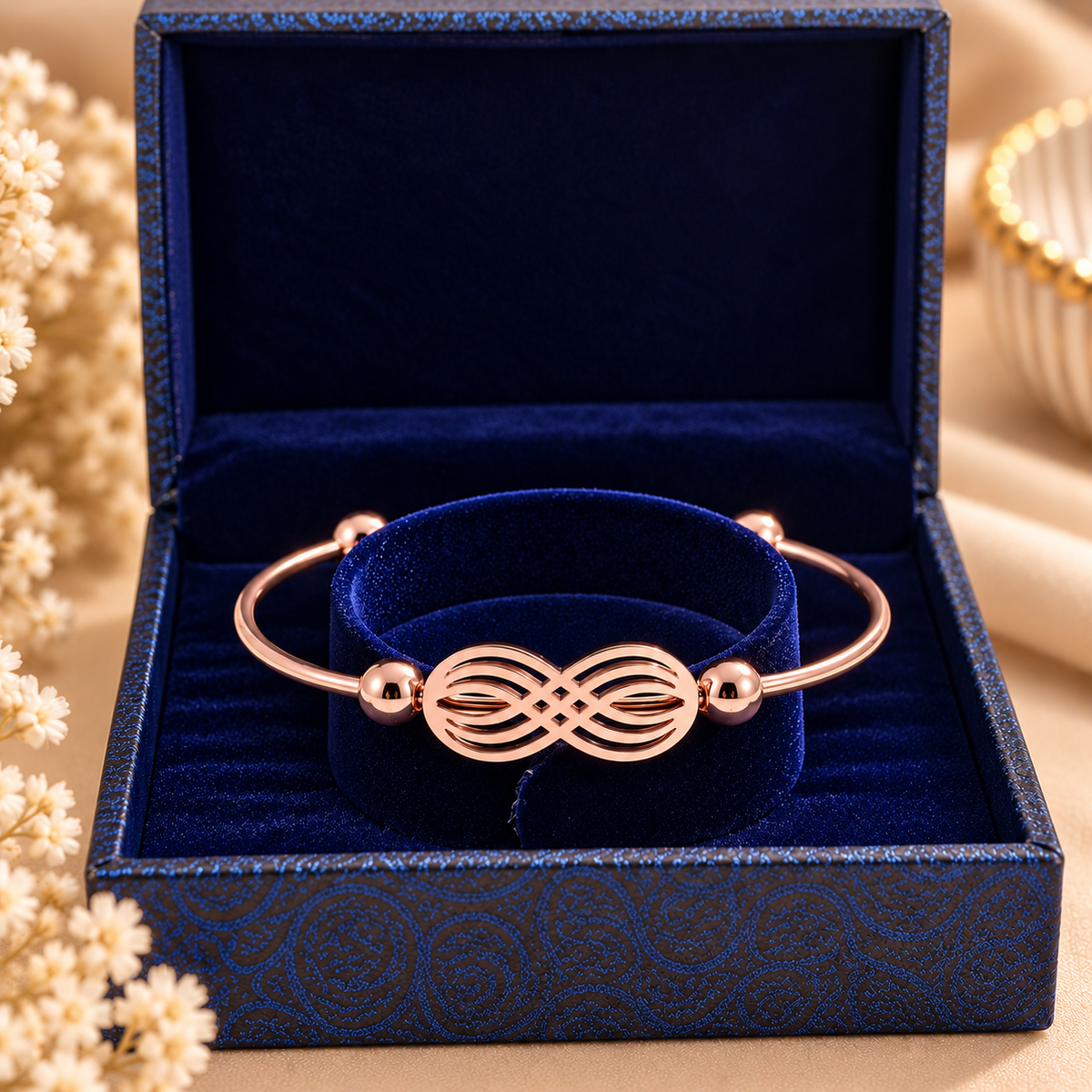 Infinity Bangle – Rose Gold perfume by Mehervaan