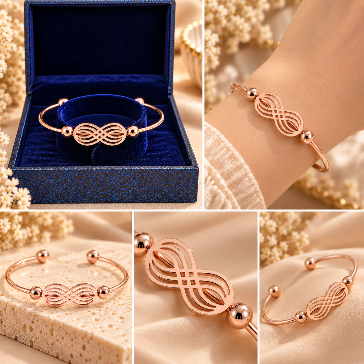 Infinity Bangle – Rose Gold perfume by Mehervaan