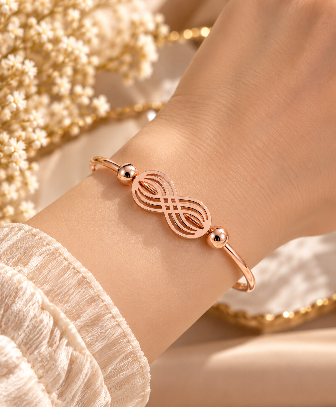 Infinity Bangle – Rose Gold perfume by Mehervaan