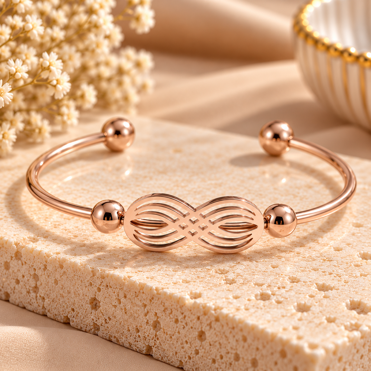 Infinity Bangle – Rose Gold perfume by Mehervaan